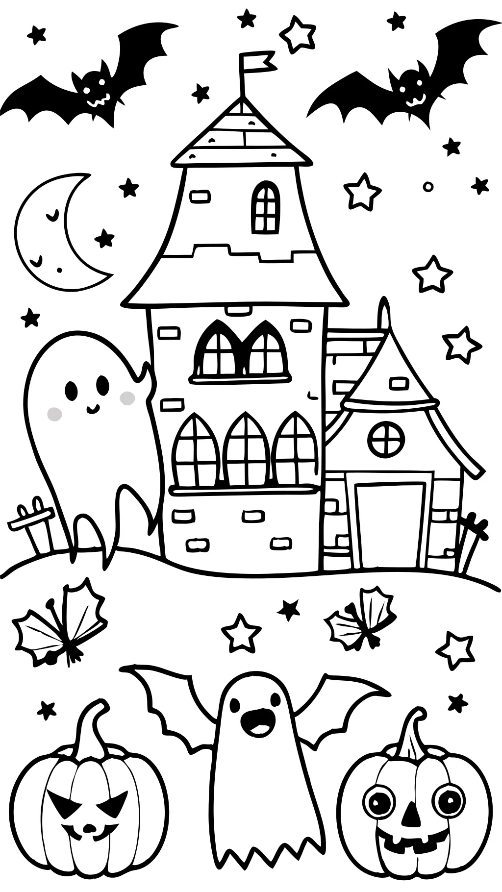 coloring pages halloween printable